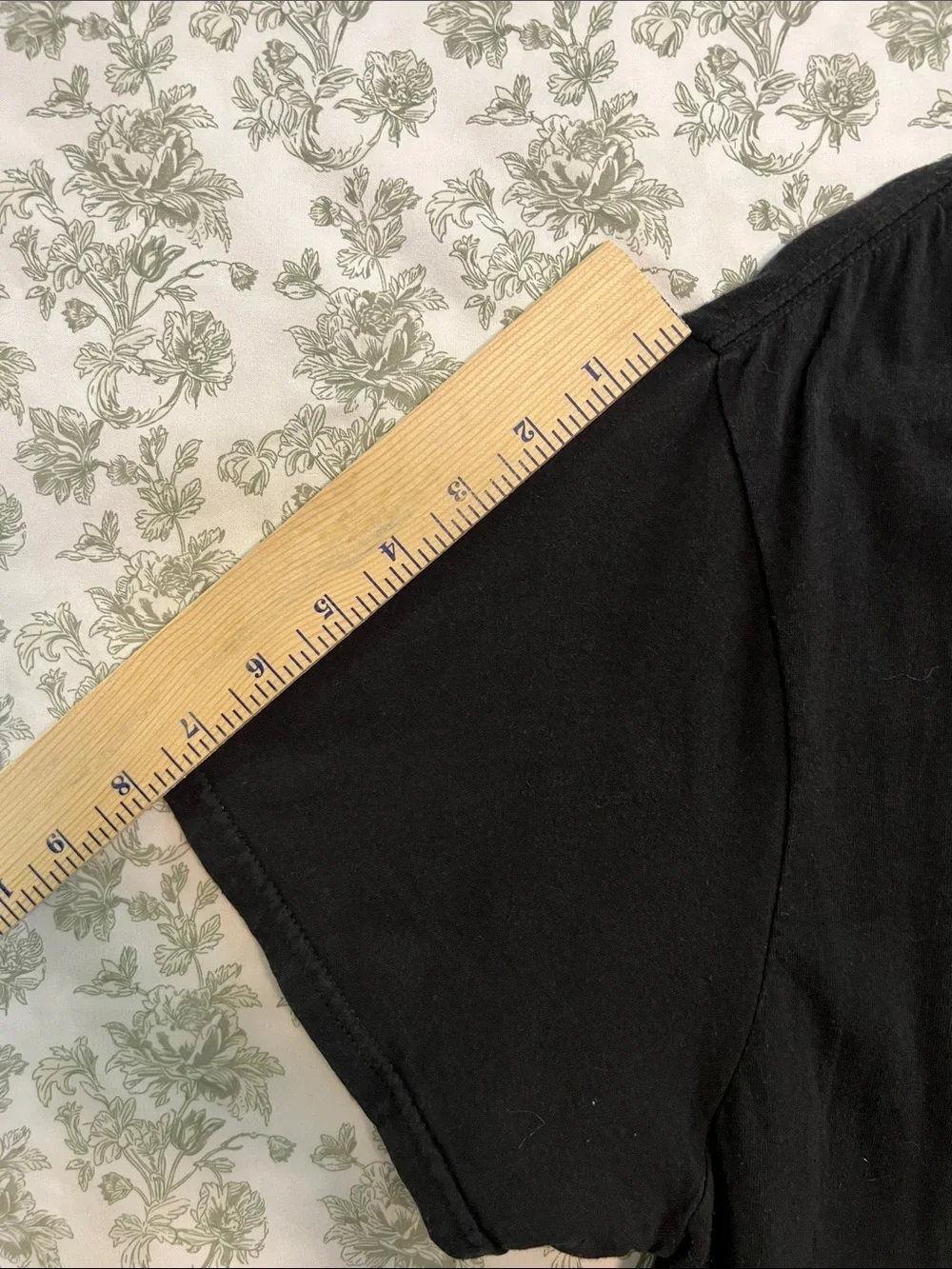 Levi's Black Tee with Blue, White & Red Logo